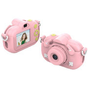DC501 Fotocamera digitale HD con zoom 4X da 2,0 pollici Mini fotocamera per bambini, Pink, Blue, Yellow, Blue+32G, Yellow+32G