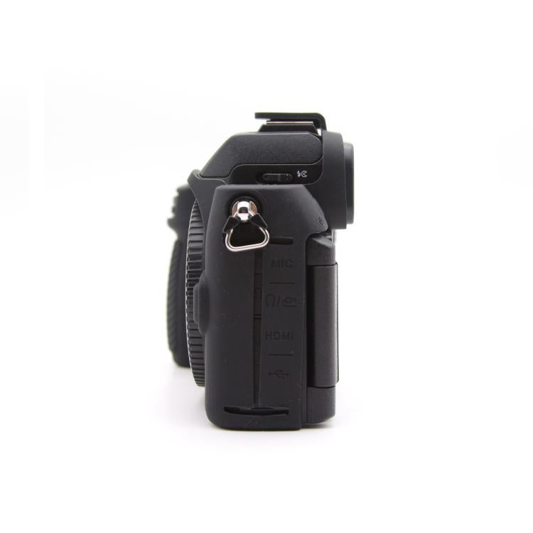 Custodia protettiva in silicone per fotocamera Nikon Z50II con superficie liscia.
