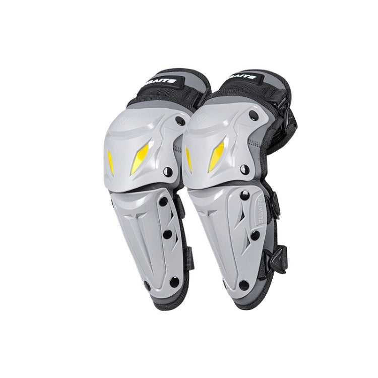 Attrezzatura protettiva traspirante per motociclisti SULAITE per l'esterno, 2pcs /Set Knee Pads Gray, 4pcs /Set Knee Elbow Pads Gray, 2pcs /Set Elbow Pads Gray
