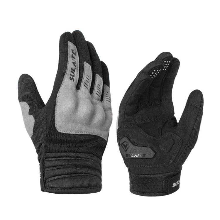 Guanti da motociclista SULAITE traspiranti con touch screen conduttivo a dita intere, M, L, XL, XXL