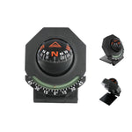 Bussola per auto 2 in 1 con indicatore di pendenza pieghevole ad alta precisione con sfera di guida, LC452