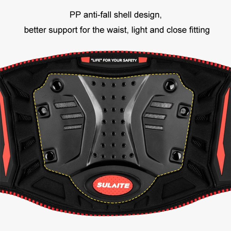 Cintura anticaduta traspirante per motociclisti SULAITE, Red S/M, Red L/XL, Yellow S/M, Yellow L/XL