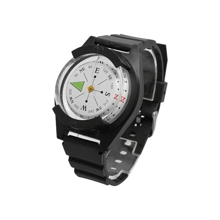 Cinturino in silicone impermeabile portatile orologio da polso stile bussola, P304
