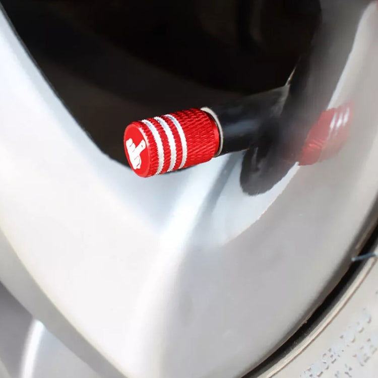4 pezzi Laser Ioon modifica pneumatico auto valvola universale