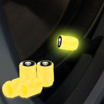 4 pezzi/set tappo valvola pneumatico modificato luminoso per auto e moto, Orange Red White Skull, Orange Red Black Flag, Orange Red Red Skull, Orange Red Sports Car, Pink White Skull, Pink Black Flag, Pink Red Skull, Pink Sports Car, Yellow White Skull...
