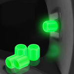 Valvole per pneumatici luminose per auto e moto da 5 confezioni, Green, Yellow, Blue, Pink, Red, Orange