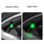 Valvole per pneumatici luminose per auto e moto da 5 confezioni, Green, Yellow, Blue, Pink, Red, Orange