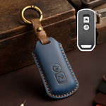 Per Honda NS125LA/Lead125/PCX160/Forza 350 Custodia portachiavi per moto Hallmo, 2 Keys Brown, 2 Keys Blue, 2 Keys Black, 3 Keys Brown, 3 Keys Blue, 3 Keys Black
