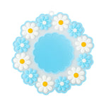 Tappetino isolante per tavolo da cucina, resistente alle alte temperature, per sottobicchieri Daisy, Pink Small, Blue Small, Pink Medium, Blue Medium, Pink Large, Blue Large