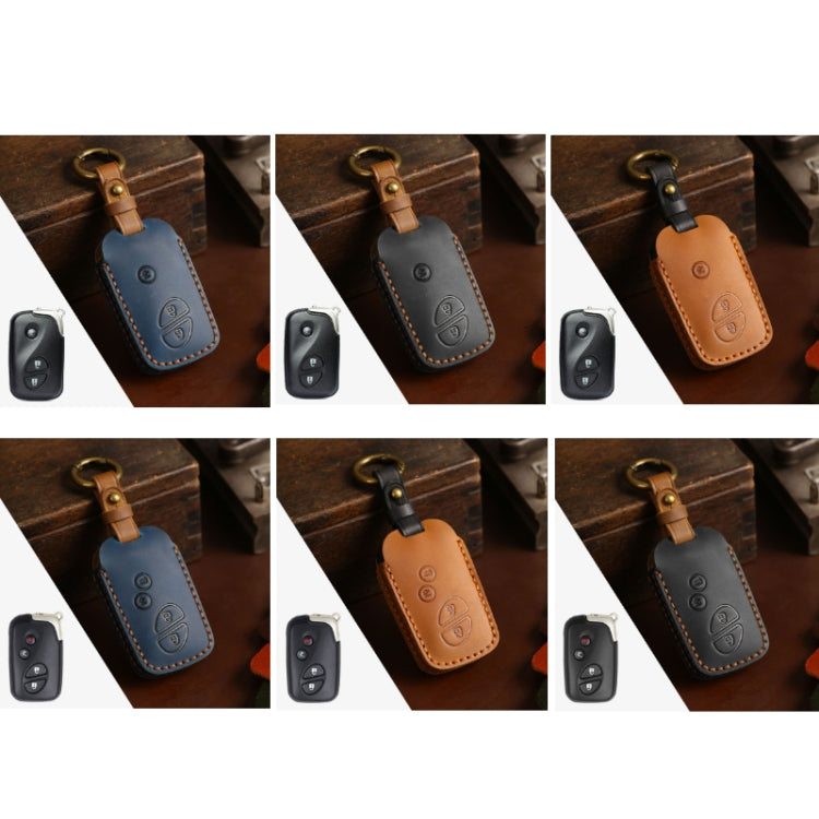 Per Lexus RX270/ES240/LX570 Hallmo Car Key Cover, 3 Keys Blue, 3 Keys Black, 3 Keys Brown, 4 Keys Blue, 4 Keys Brown, 4 Keys Black