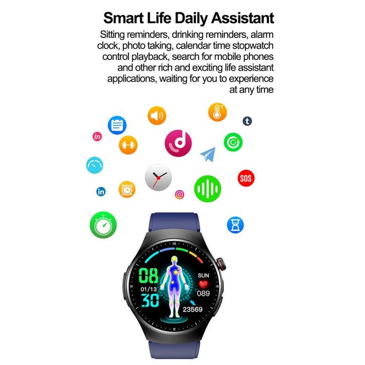 TK25 1.39 pollici IP67 impermeabile Sport Salute Monitoraggio Smart Bluetooth Chiamata Orologio