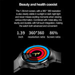 TK25 1.39 pollici IP67 impermeabile Sport Salute Monitoraggio Smart Bluetooth Chiamata Orologio