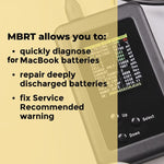 Battery Repair Box per MacBook 2009-2022 MBRT Lite
