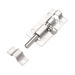 Catenaccio per porta in acciaio inossidabile, serratura antifurto per porte e finestre in legno per bagno, 2 inch, 3 inch, 4 inch, 5 inch, 6 inch, 8 inch, 10 inch, 12 inch