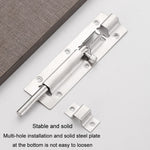 Catenaccio per porta in acciaio inossidabile, serratura antifurto per porte e finestre in legno per bagno, 2 inch, 3 inch, 4 inch, 5 inch, 6 inch, 8 inch, 10 inch, 12 inch