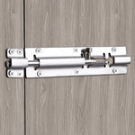 Catenaccio per porta in acciaio inossidabile, serratura antifurto per porte e finestre in legno per bagno, 2 inch, 3 inch, 4 inch, 5 inch, 6 inch, 8 inch, 10 inch, 12 inch