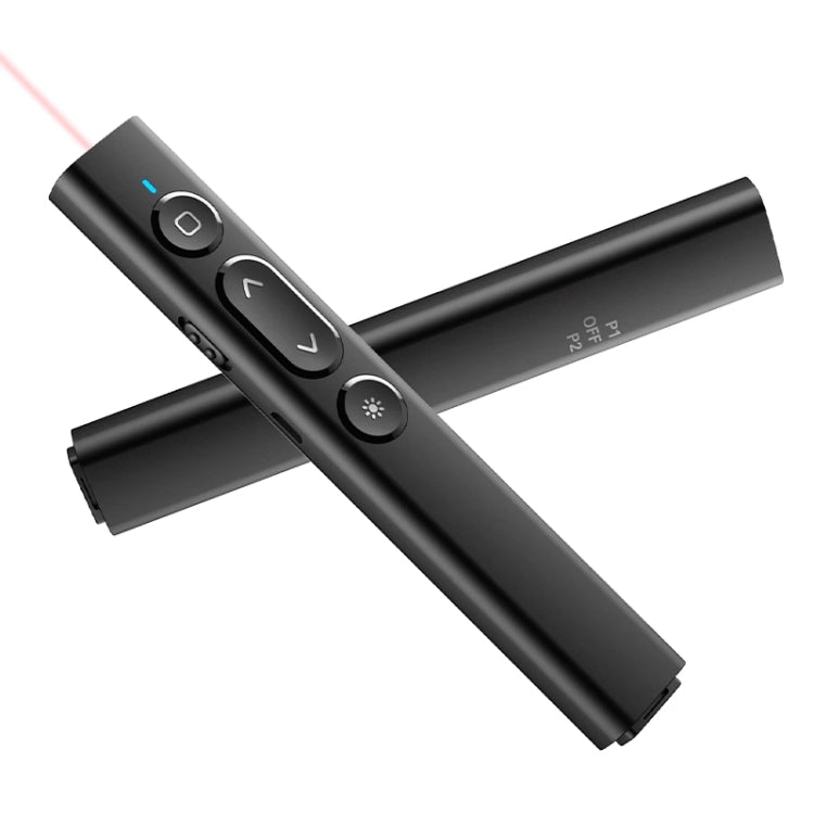 Penna per voltare pagina wireless B2 2,4 GHz Dual-Mode Conference PPT Puntatore laser a infrarossi multimediale, B2 (Black), B2 (White), B2 (Pink)