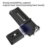 Piastra a sgancio rapido superiore 50x38mm per DJI RS 2 e RSC 2