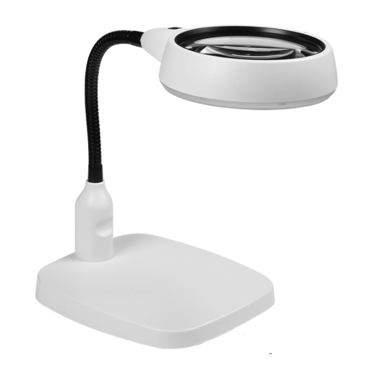 Lente d'ingrandimento da tavolo 10X con 21 luci LED