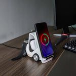 Caricabatterie wireless da tavolo 3 in 1 15W T20S