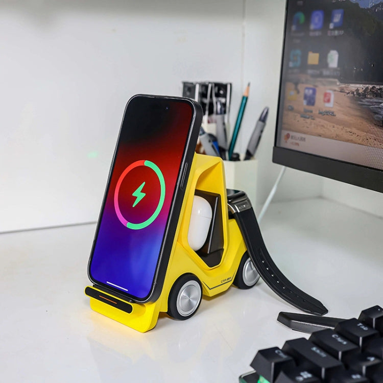 Caricabatterie wireless da tavolo 3 in 1 15W T20S