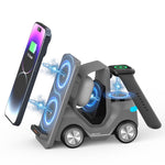 Caricabatterie wireless da tavolo 3 in 1 15W T20S