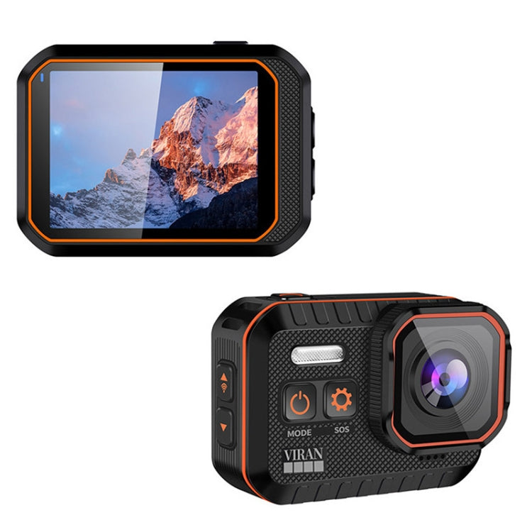 SC002 4K/60FPS IP68 impermeabile WiFi HD Mini telecamera subacquea per sport all'aria aperta, Black+32G, Black+64G, Black+128G