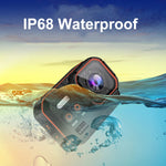 Telecamera subacquea 4K 60FPS WiFi impermeabile IP68