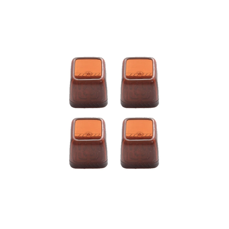 4 pezzi / set coprigambe per sedie e tavoli resistenti all'usura spessi, protezione per piedi per sgabelli silenziosi e antiscivolo, Mini Small Round Transparent, Mini Small Round Light Gray, Mini Small Round Light Brown, Mini Small Square Transparent ...