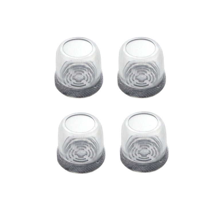 4 pezzi / set coprigambe per sedie e tavoli resistenti all'usura spessi, protezione per piedi per sgabelli silenziosi e antiscivolo, Mini Small Round Transparent, Mini Small Round Light Gray, Mini Small Round Light Brown, Mini Small Square Transparent ...