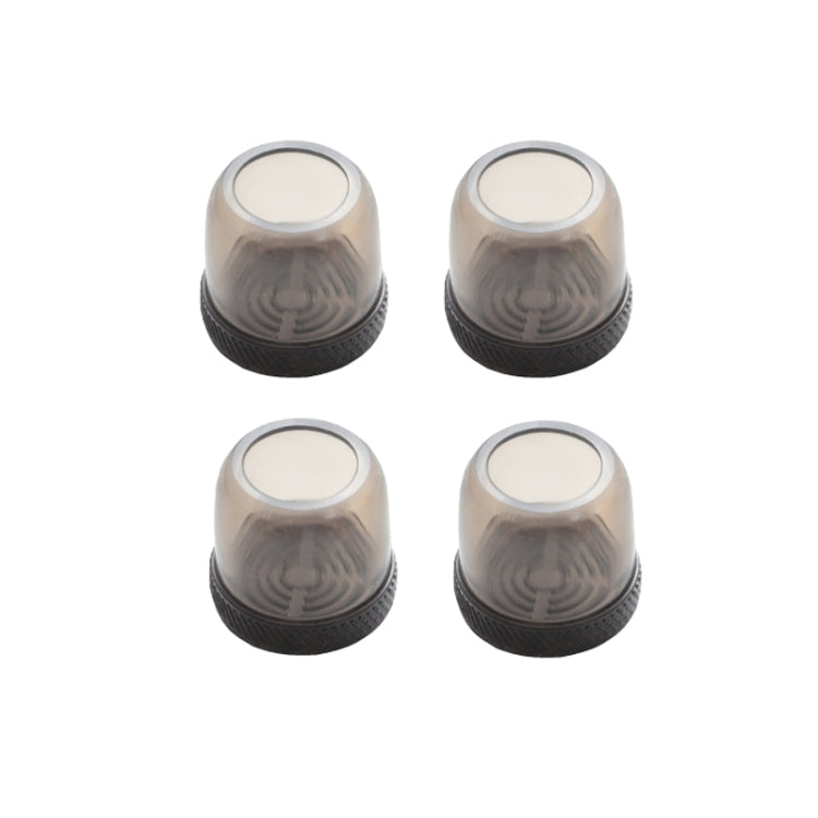 4 pezzi / set coprigambe per sedie e tavoli resistenti all'usura spessi, protezione per piedi per sgabelli silenziosi e antiscivolo, Mini Small Round Transparent, Mini Small Round Light Gray, Mini Small Round Light Brown, Mini Small Square Transparent ...