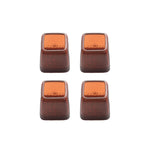 4 pezzi / set coprigambe per sedie e tavoli resistenti all'usura spessi, protezione per piedi per sgabelli silenziosi e antiscivolo, Mini Small Round Transparent, Mini Small Round Light Gray, Mini Small Round Light Brown, Mini Small Square Transparent ...