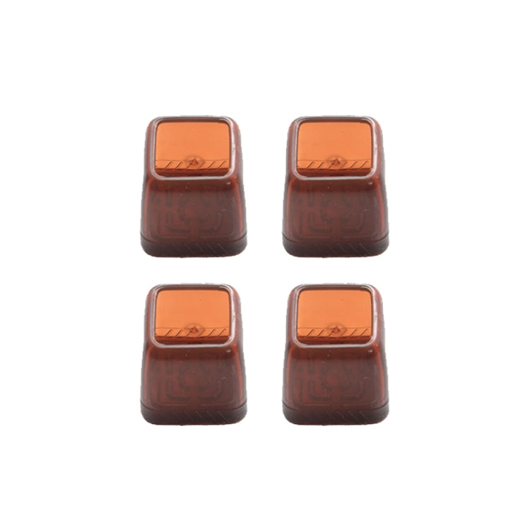 4 pezzi / set coprigambe per sedie e tavoli resistenti all'usura spessi, protezione per piedi per sgabelli silenziosi e antiscivolo, Mini Small Round Transparent, Mini Small Round Light Gray, Mini Small Round Light Brown, Mini Small Square Transparent ...