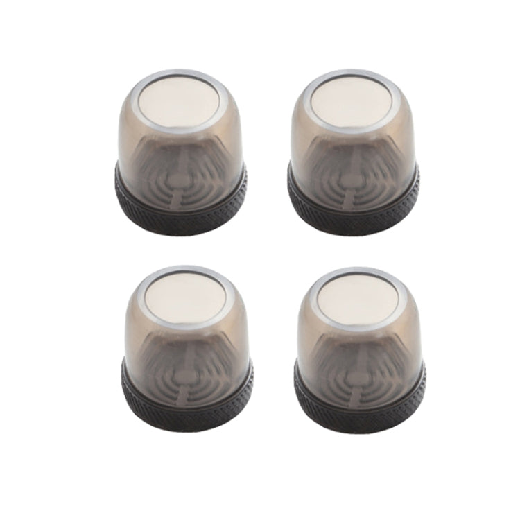 4 pezzi / set coprigambe per sedie e tavoli resistenti all'usura spessi, protezione per piedi per sgabelli silenziosi e antiscivolo, Mini Small Round Transparent, Mini Small Round Light Gray, Mini Small Round Light Brown, Mini Small Square Transparent ...