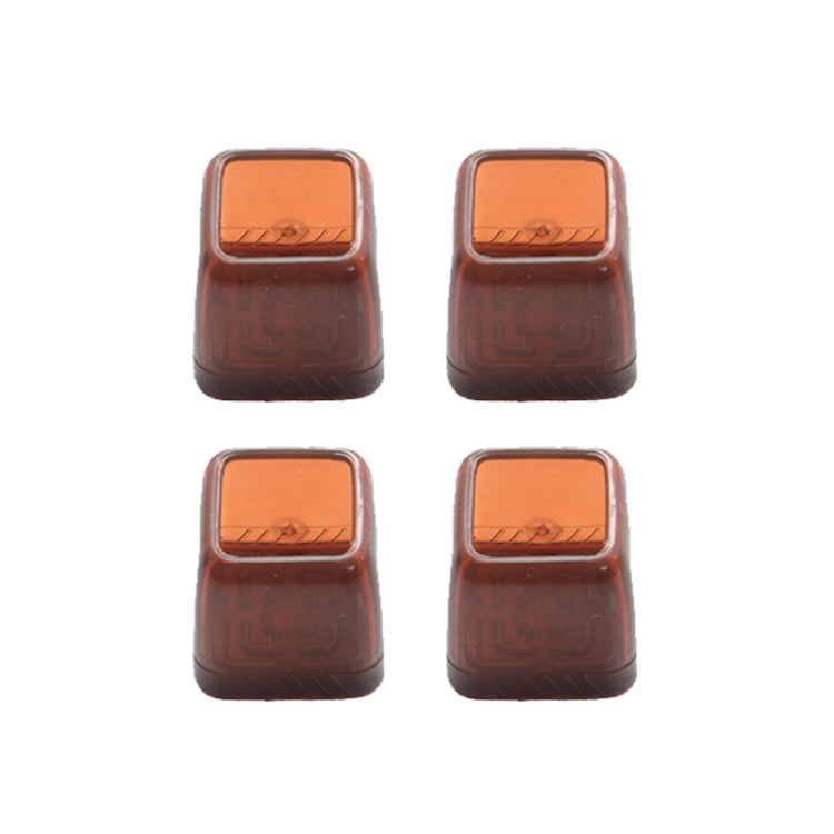 4 pezzi / set coprigambe per sedie e tavoli resistenti all'usura spessi, protezione per piedi per sgabelli silenziosi e antiscivolo, Mini Small Round Transparent, Mini Small Round Light Gray, Mini Small Round Light Brown, Mini Small Square Transparent ...