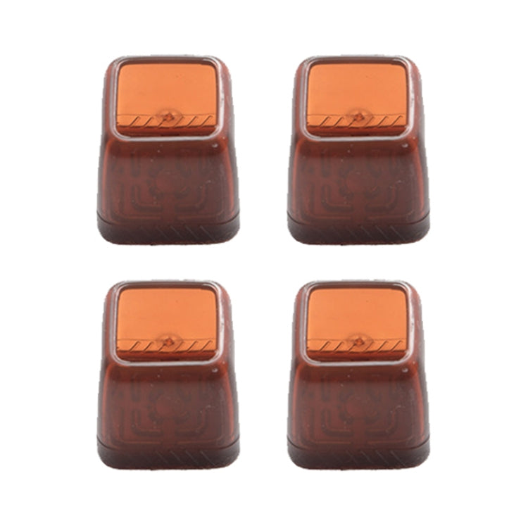 4 pezzi / set coprigambe per sedie e tavoli resistenti all'usura spessi, protezione per piedi per sgabelli silenziosi e antiscivolo, Mini Small Round Transparent, Mini Small Round Light Gray, Mini Small Round Light Brown, Mini Small Square Transparent ...