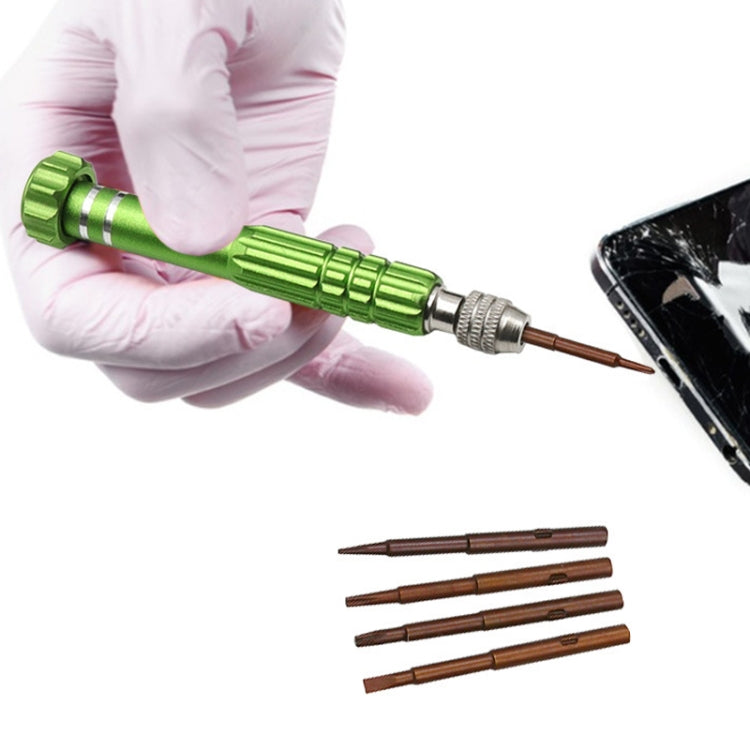 5 in 1 Aluminum Alloy Screwdriver Mobile Phone Disassembly and Repair Tools