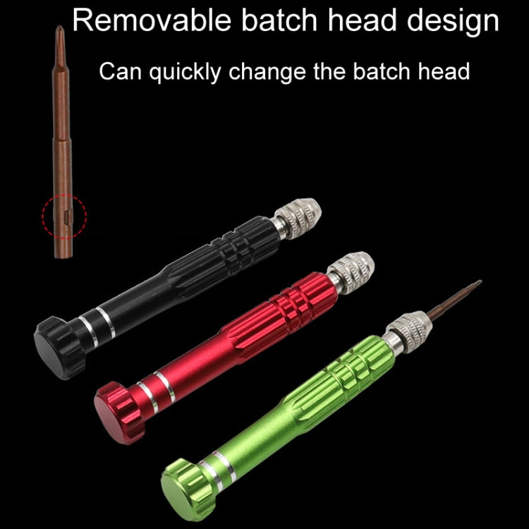 5 in 1 Aluminum Alloy Screwdriver Mobile Phone Disassembly and Repair Tools