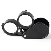 Lente d'ingrandimento pieghevole HD 10X aperta doppia portatile da 30 mm