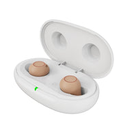 Z-26D1 Digital DSP In-ear TWS Apparecchio acustico invisibile Amplificatore del suono ricaricabile con controllo touch, Z-26D1 Skin Color, Z-26D1 Black