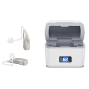 Apparecchio acustico con display digitale ricaricabile Z-126, amplificatore sonoro da appendere all'orecchio, Z-126