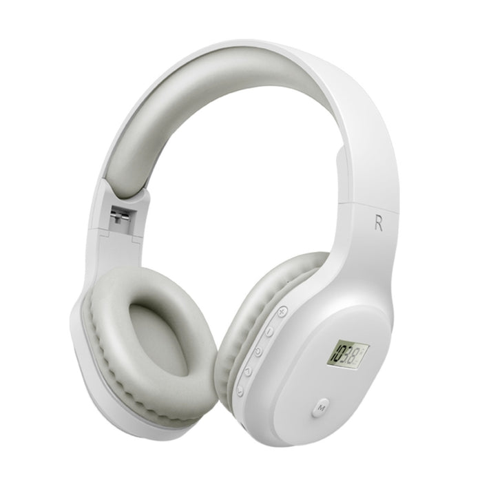 Cuffie FM portatili A8 con display digitale e ricarica