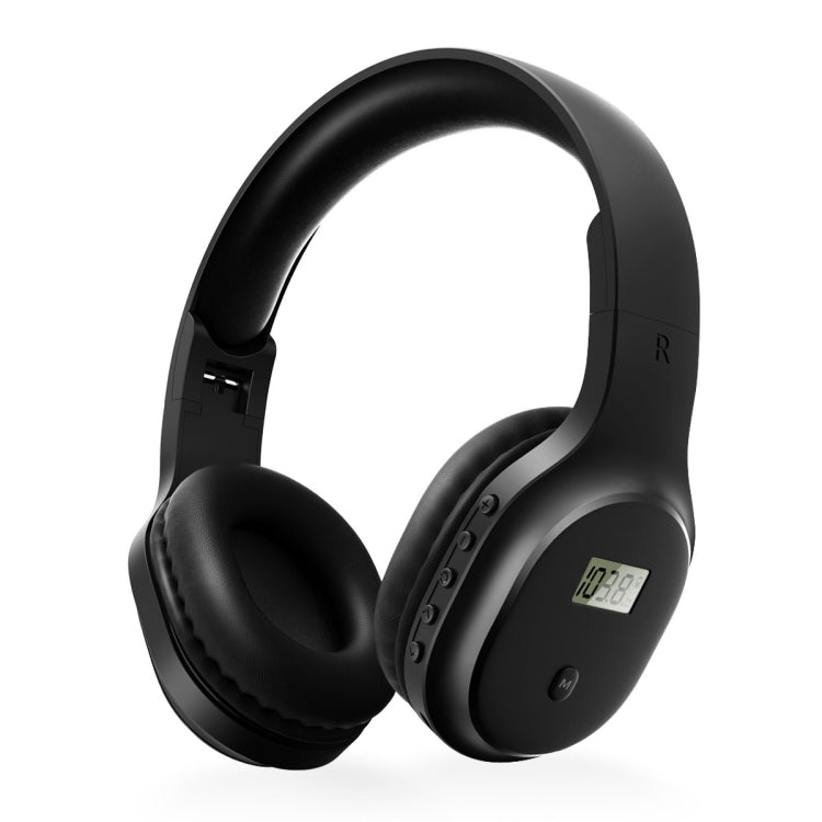 Cuffie FM portatili A8 con display digitale e ricarica