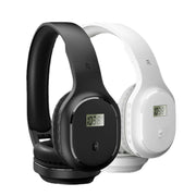 Cuffie FM portatili A8 con display digitale e ricarica