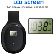 Cuffie FM portatili A8 con display digitale e ricarica
