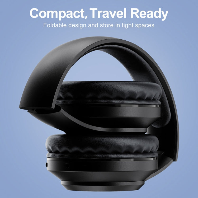 Cuffie Bluetooth pieghevoli con radio FM e display LCD