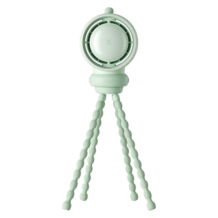 Ventilatore per passeggino JisuLife Life2S Ventilatore per passeggino ad alta velocità con risparmio energetico Mini ventilatore Octopus senza pale con testa oscillante Ventilatore purificatore dell'aria, Life2S