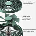 Mini ventilatore da tavolo ricaricabile 4000mAh silenzioso