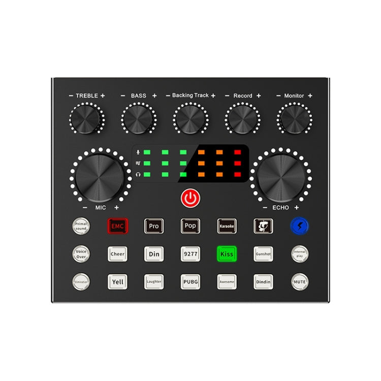 V8S Audio Mixer Scheda Audio Esterna con Voice Changer