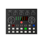 V8S Audio Mixer Scheda Audio Esterna con Voice Changer